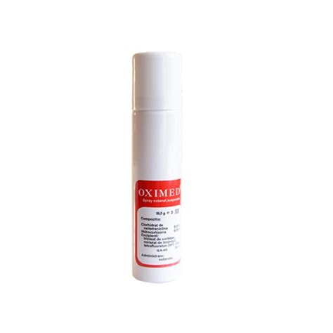 Spray cutanat, 59,5 g, Oximed